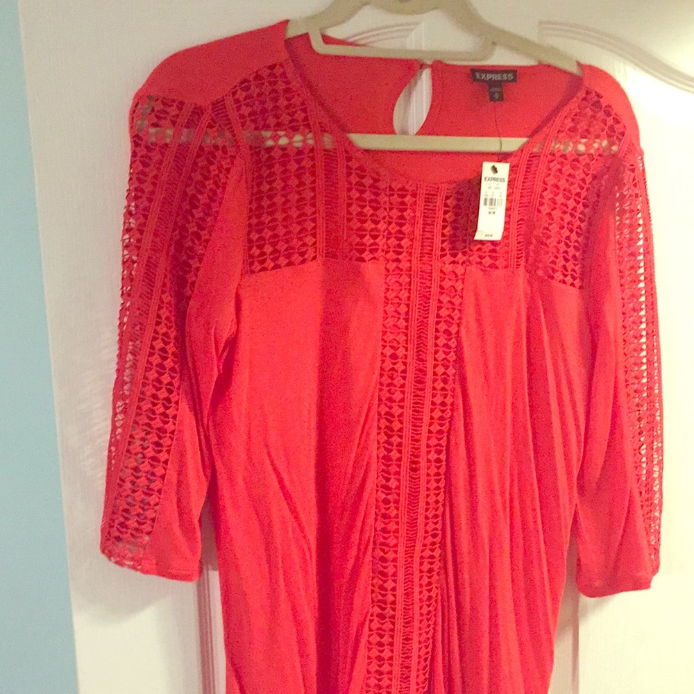 Express Top - GREAT DETAIL NEVER BEEN WORN